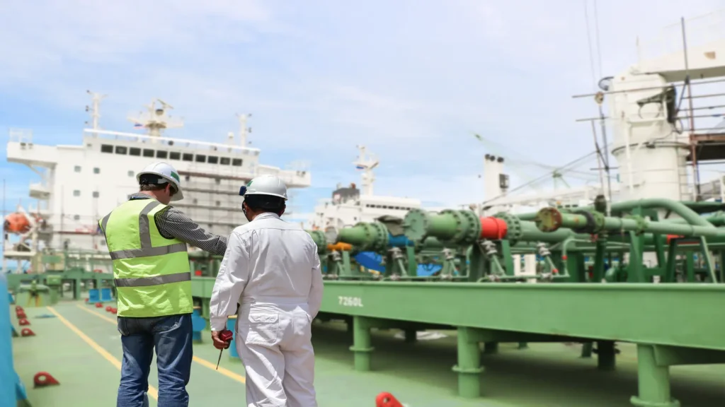 Zero Harm: Planning of engineering for repair and maintenance of tanker ships in shipyards.