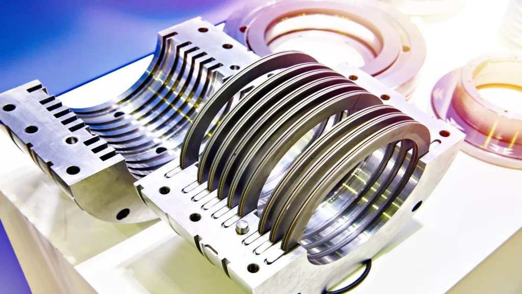  Piezas de sellos mecánicos para compresores y sopladores de gas natural.