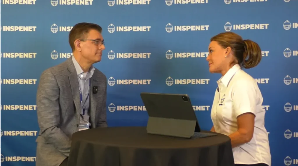 Darren Waterman durante una entrevista sobre la transición energética en OSRL.