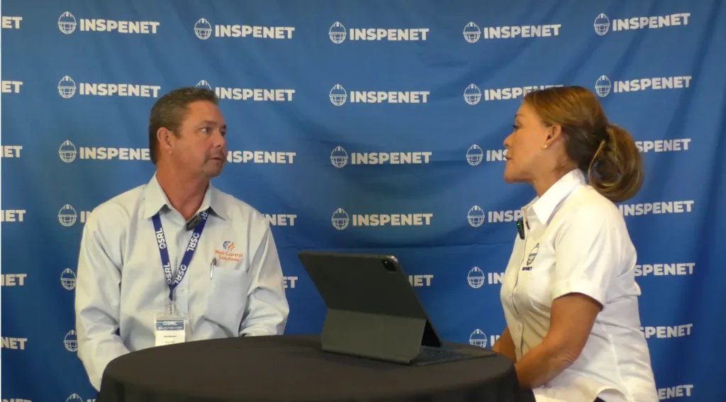 Sam Bowden of Well Control Solutions during an interview about an oil well explosion at OSRL 2025.