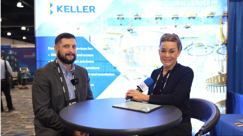 Interview about geotechnical engineering with Steven Pirih from Keller at the NISTM 2025 event.
