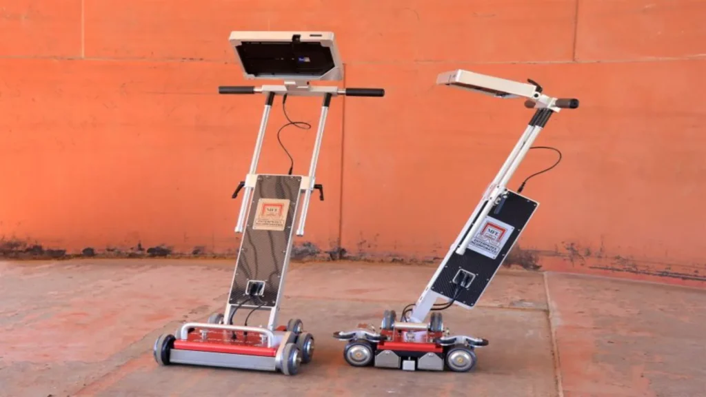 MFE Mark IV scanner used in tank inspection.