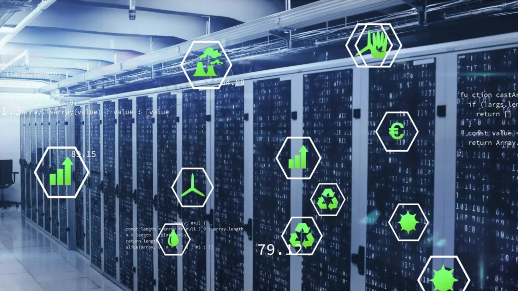 Data center for energy security for AI