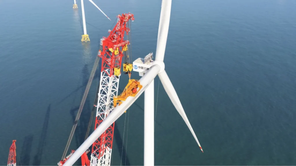 Aerogenerador marino