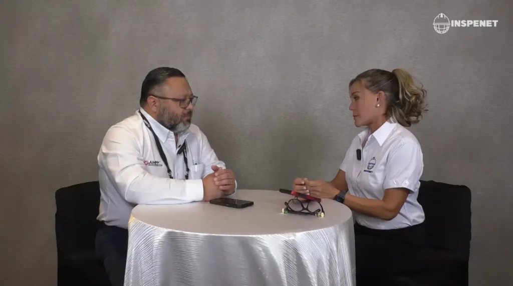 Mario Santizo in an interview during AMPP LATINCORR about corrosion in Latin America.