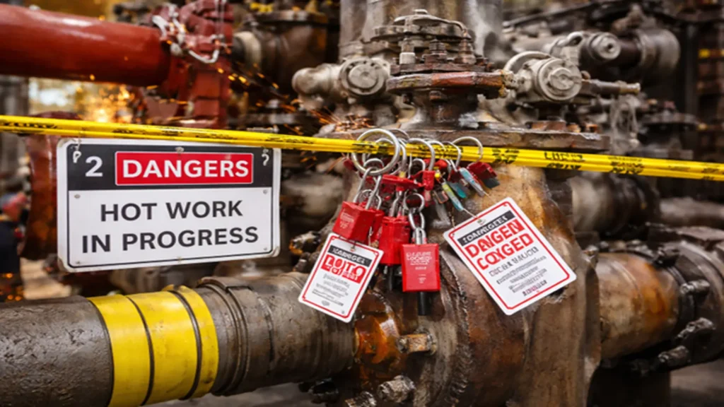 Controles críticos HSE en STO