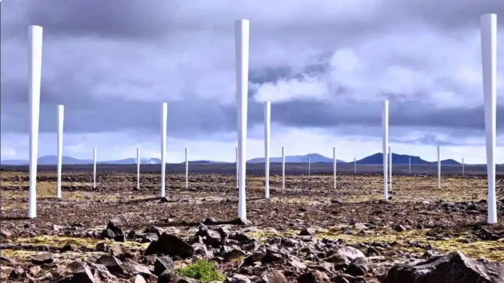 Bladeless turbines and wind walls.