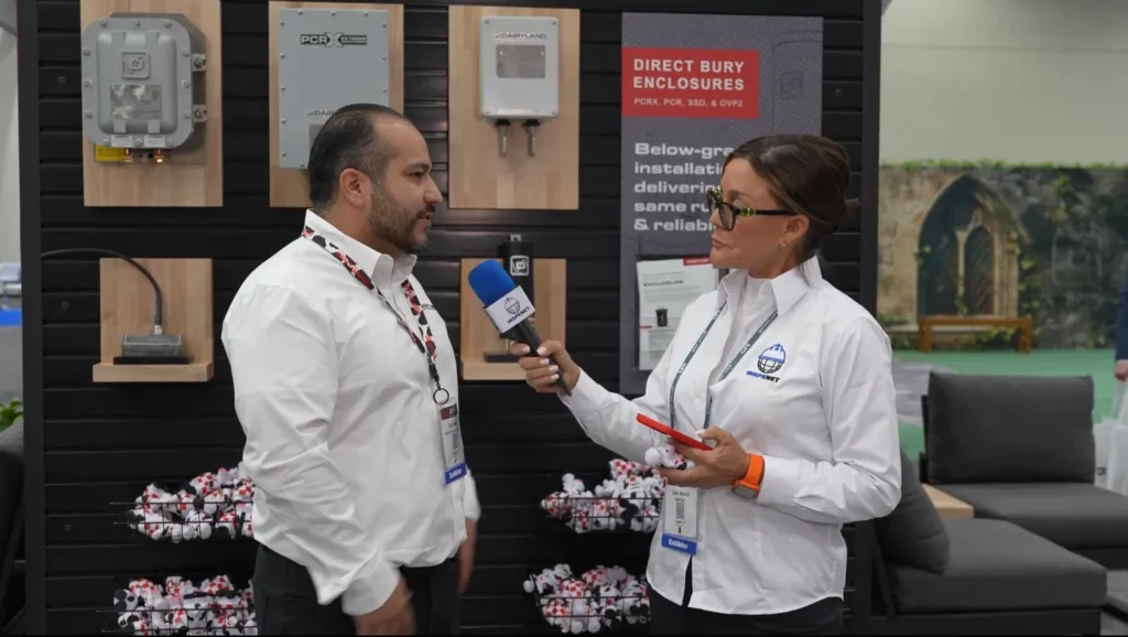 Desacoplamiento el&eacute;ctrico en entrevista con Tony Castillo en AMPP 2026.