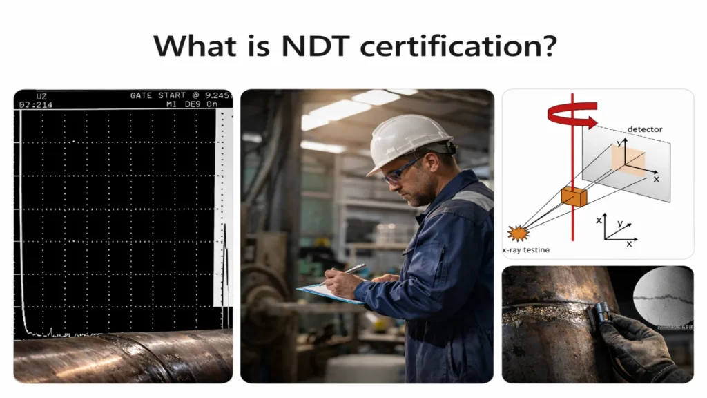 Qué es la certificación NDT