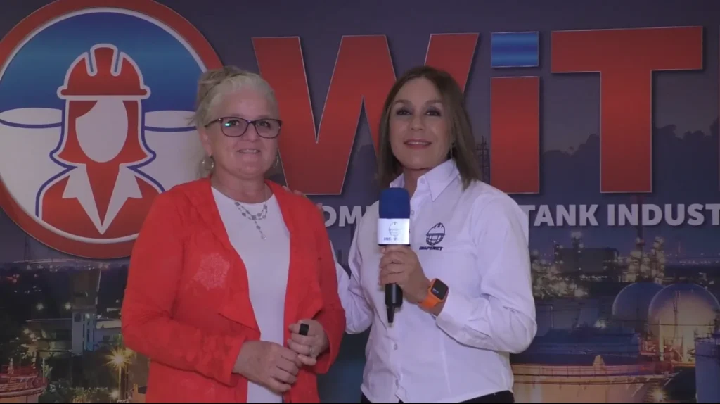 Entrevista sobre inspecci&oacute;n de tanques en NISTM con Kimberly Hayes de Valkim Technologies.