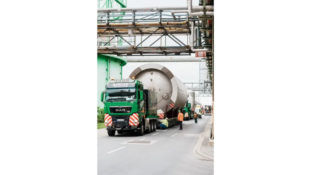 BASF's industrial heat pump has been moved