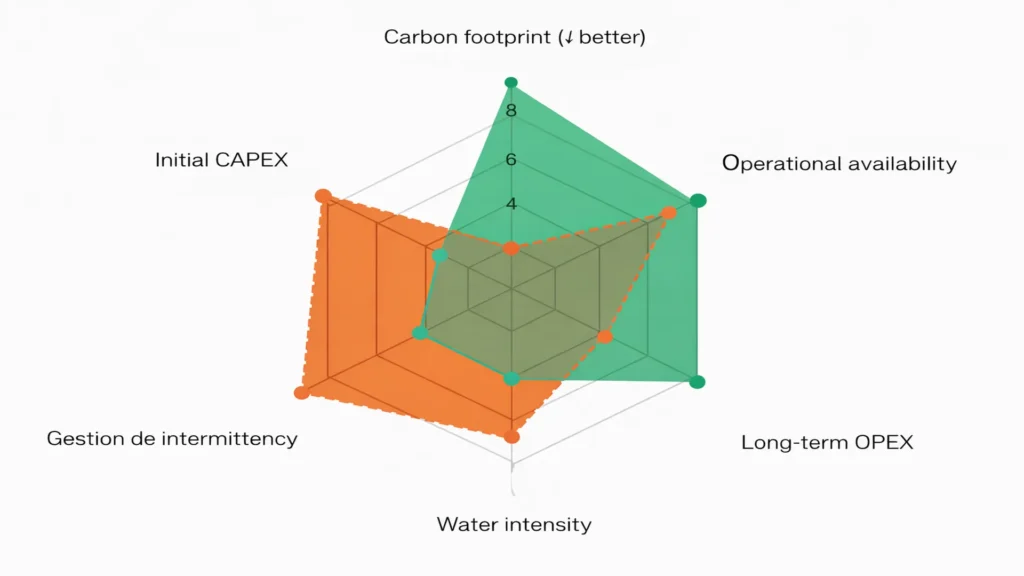 Solar EOR (relative performance) vs Conventional EOR (gas)