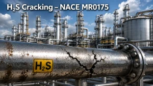 NACE MR0175: Cómo prevenir fallas en servicio agrio