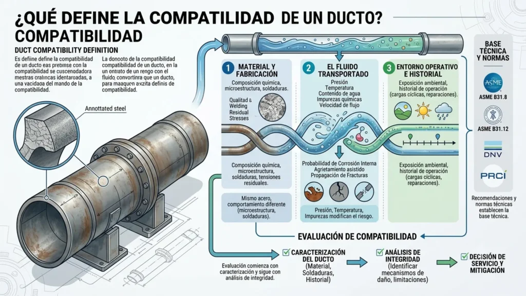 Compatibility limits of existing pipelines.