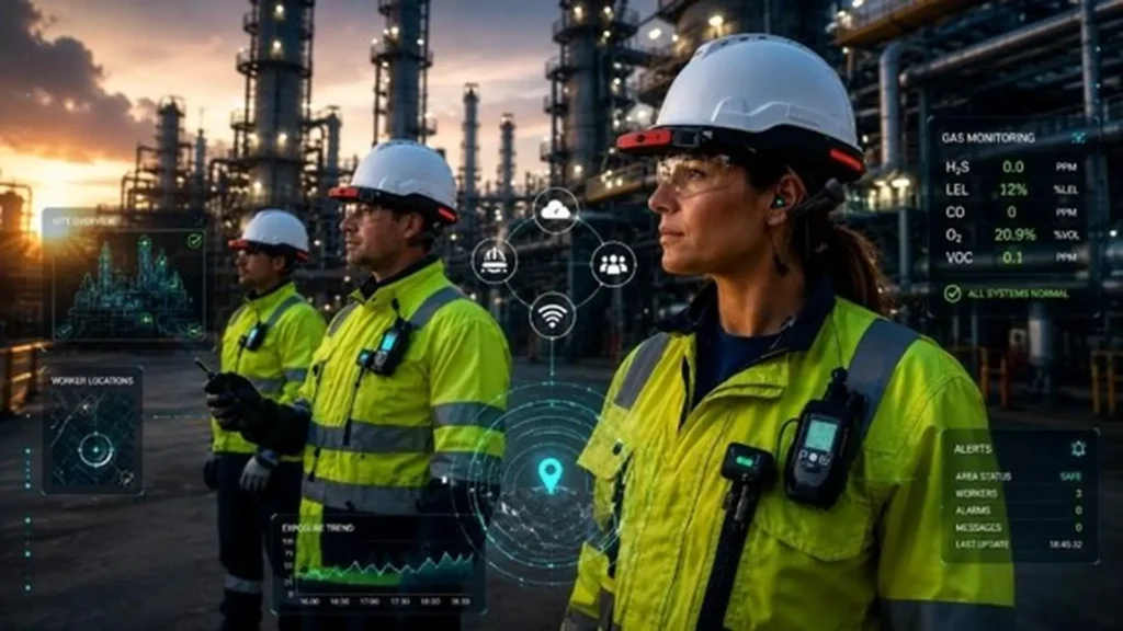 Seguridad industrial con wearables