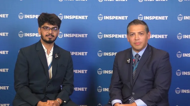 Harsh Zala, AMPP ambassador, during an interview on corrosion management and asset integrity in India.