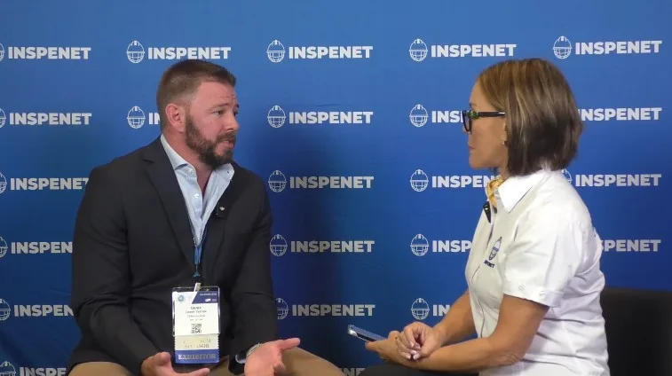 Integridad de activos: Derek Yelinek, de TEAM, durante una entrevista con Inspenet en el API Inspection & Mechanical Integrity Summit 2026.