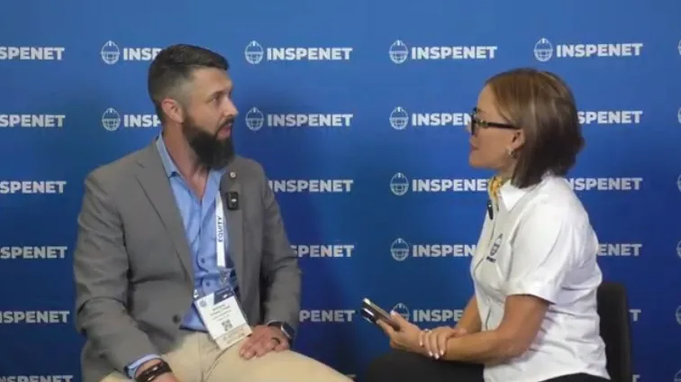 Anthony Chaney of Acuren during an interview at API SUMMIT 2026 on industrial asset management.