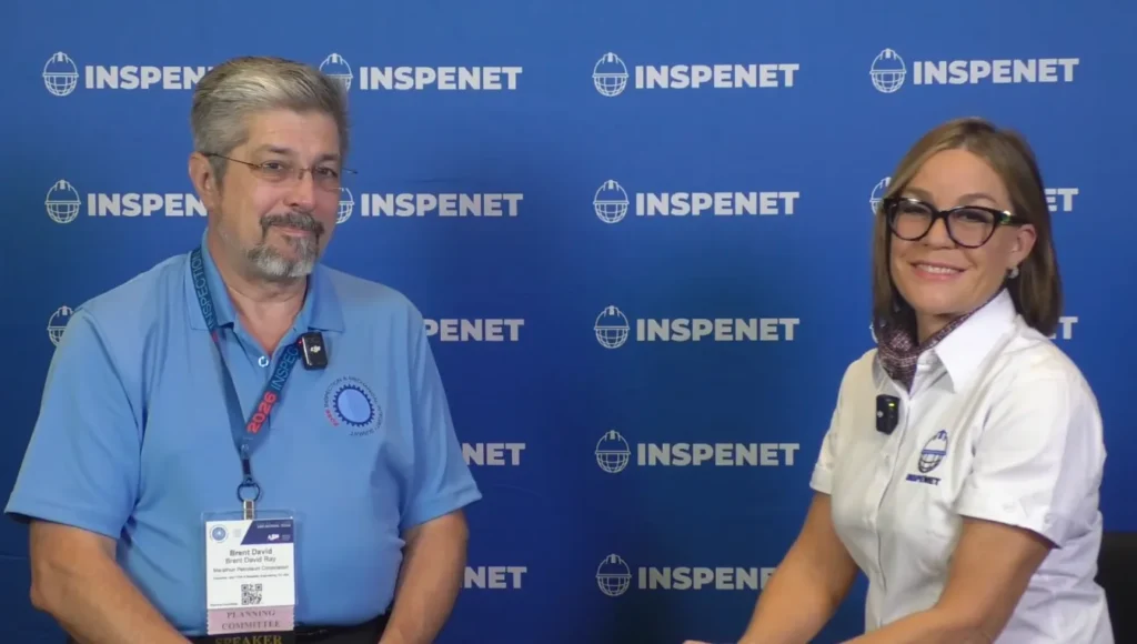 Brent Ray during an interview at the API Summit 2026 regarding artificial intelligence and mechanical integrity.