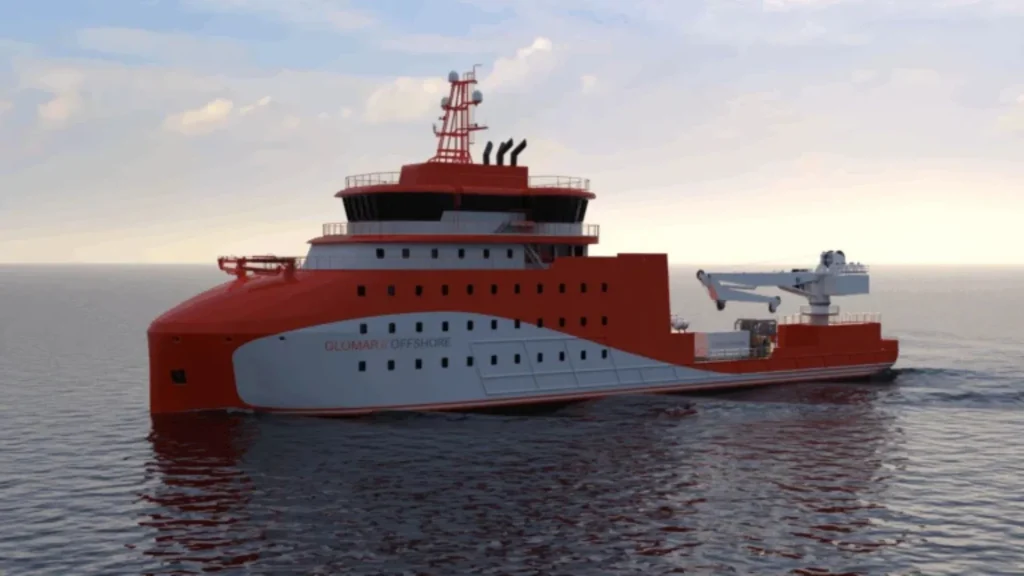 Multipurpose OSV designed by C-Job Naval Architects for Glomar Offshore.