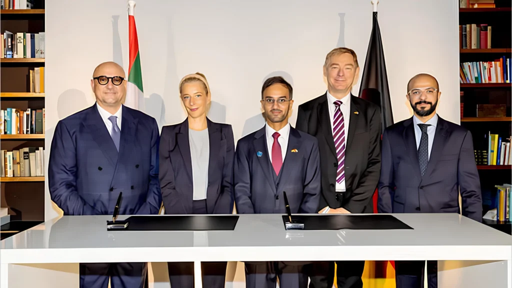 Masdar firma acuerdos estratégicos para impulsar proyectos de energía eólica marina y almacenamiento de energía en Alemania.
